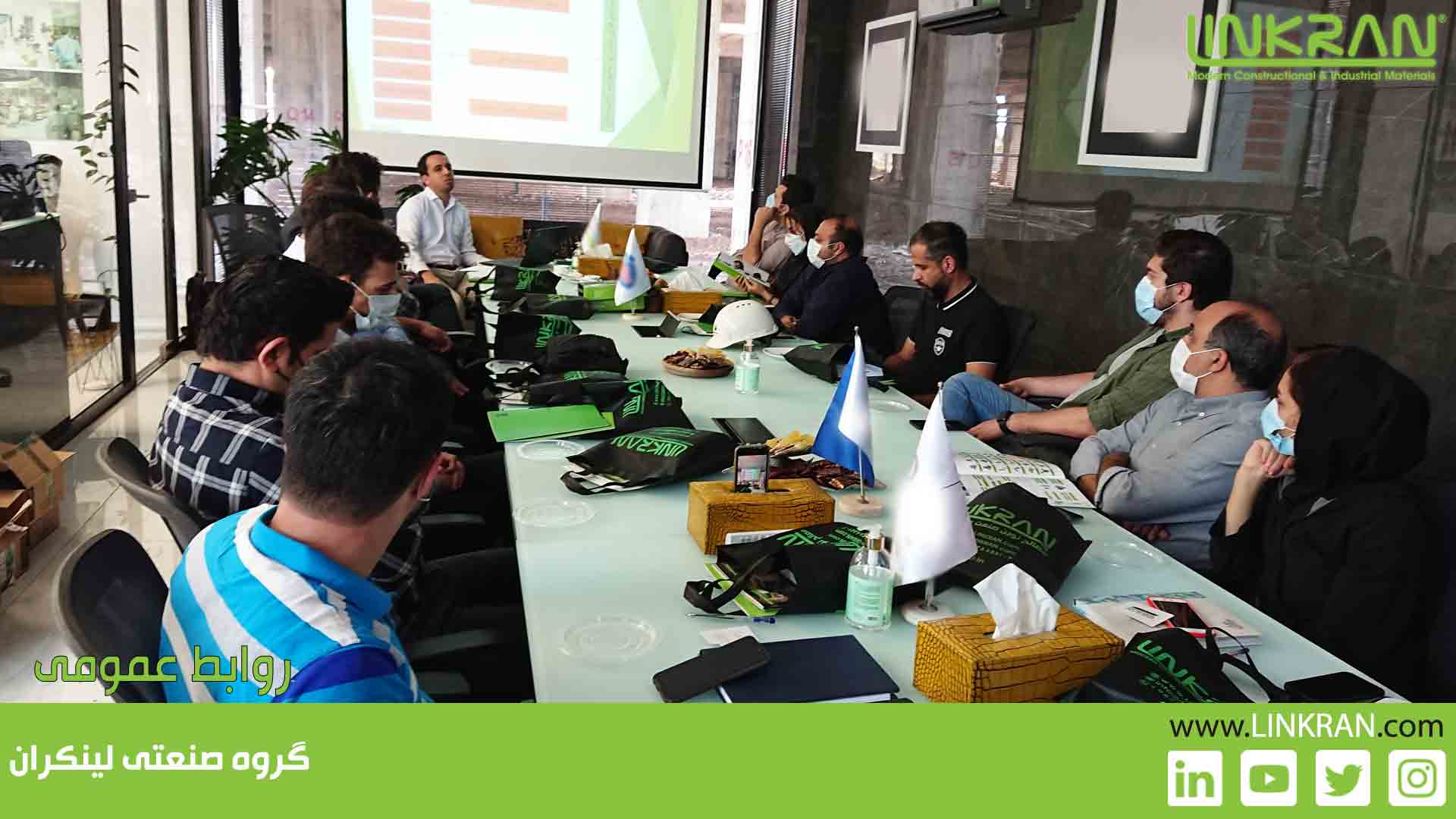 برگزاری کارگاه آموزشی تیم فنی لینکران در پروژه ها